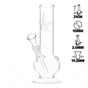Glass Bong Thick Willy 21 cm