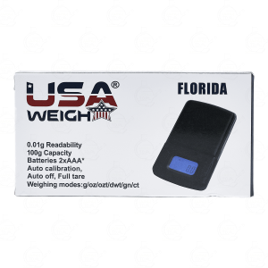 USA Florida electronic scale | 100 x 0.01g