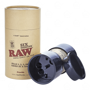 RAW Six Shooter for filling rolling papers