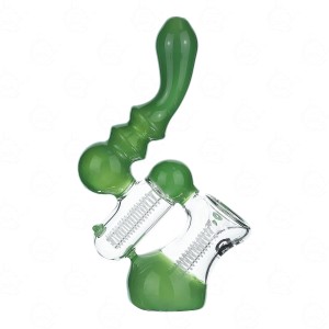 Bubbler GG Saxo Consolador Doble Verde