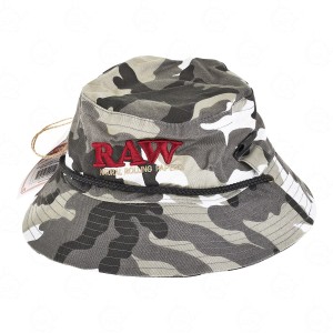 Czapka Raw Bucket Hat | Camo Średnia