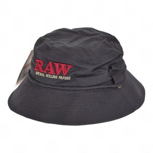 Czapka Raw Bucket Hat | Czarna Duża