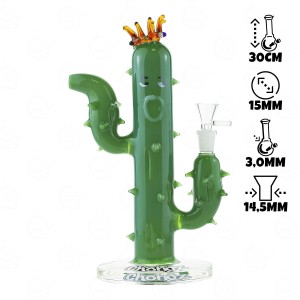 Bong in vetro Chongz King Cactus 30 cm