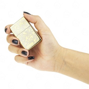 Gasoline lighter Remo Golden Work