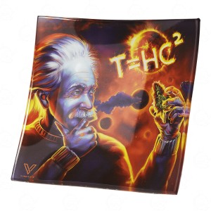 Skleněný popelník Einstein T = HC2 Solar Diesel 11 x 11 