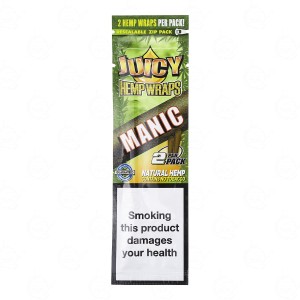 Bibułki owijki Konopne Juicy Jay's Hemp Wrap MANIC