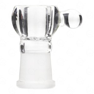 Water pipe bowl GG Transparent with a handle 18.8mm