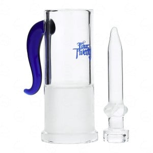 Water pipe bowl Four Twenty Blue With 18.8mm nail