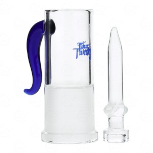 bong kopf Four Twenty Blue Mit 18,8 mm Nagel