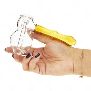 Martillo burbujeador de mano ámbar cobre 135 mm