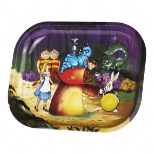 Metal rolling tray V-Syndicate ALICE FOREST 18 x 14