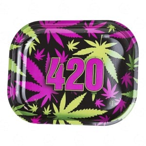 Metal rolling tray V-Syndicate 420 Vibrant 18 x 14