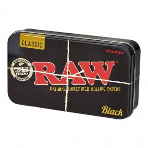 RAW Metal Black Can for filter pipes
