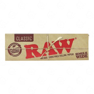 Bibułki RAW Classic Single Wide