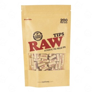 Filter tips Raw Pre-made Unrefined 200 pieces