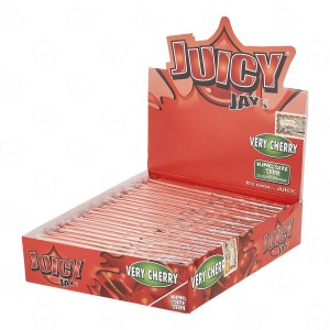 Juicy Jay's KS Slim Very Cherry Box flavor cards