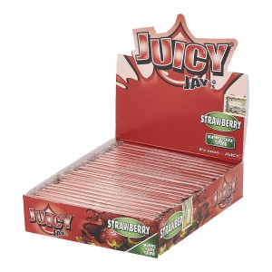 Juicy Jay's KS Slim Strawberry Box flavor paper