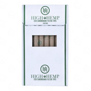High Hemp ECO cardboard filter bags 120 pieces 20x7mm