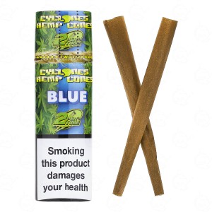Cyclones Hemp BLUE Cone Blunt 2pcs
