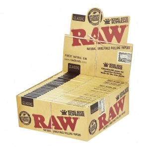 Rolling Papers RAW Classic King Size Supreme Box 24
