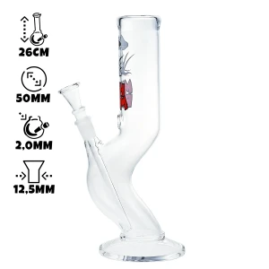 Skleněný bong Mushroom BOLT 26cm