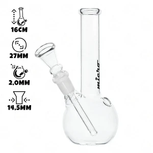 Micro Smoke Bouncer 16 cm glass bong