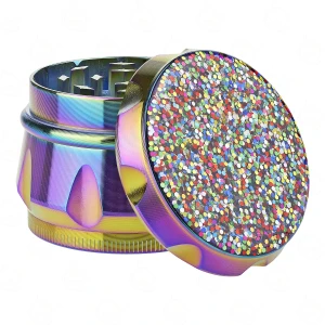 Metal Grinder "Rainbow Diamond" - 50mm 4-Piece