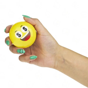 Plastic-Metal Grinder "Cash Emoji" 55 mm 3-part