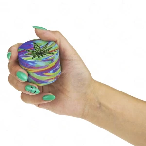Młynek metalowy Hippie Grass 50 mm 4-cz