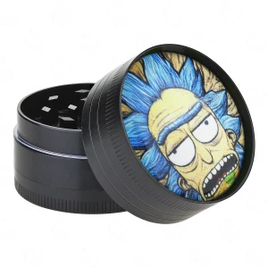 Metal Grinder Morty and Rick Party | 3-part 40 mm (1) (1) (1) (1) (1)