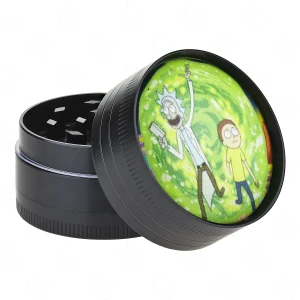 Metal Grinder Morty and Rick Party | 3-part 40 mm (1) (1) (1) (1) (1) (1) (1) (1) (1) (1) (1)