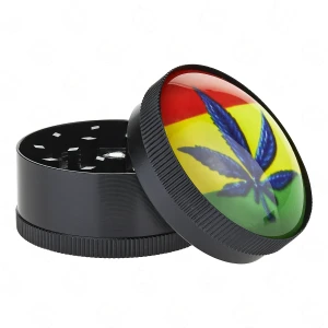 Kovový Mlýnek Rasta Piny | 3dílný 52 mm (1) (1) (1) (1)