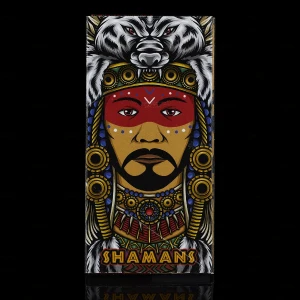 Shaman King Size Rolling Papers with Magnetic Closure + Filters