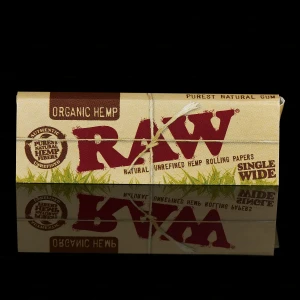 RAW Organic Single Wide rolling paper