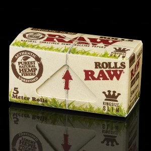 RAW Organic Hemp Rolls | On a roll of 5 meters