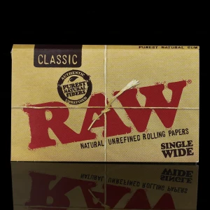 RAW Classic Single Wide Double Packet válcovací papír