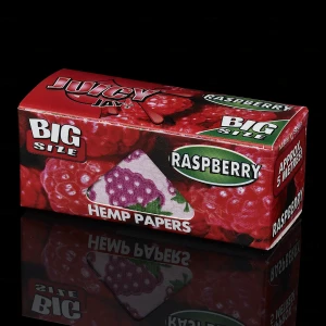 Juicy Jay's papers on a roll of Raspberry ROLLS
