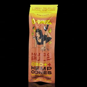 Grollz Hemp Wraps Mango Pulp Pre-roll CBD++