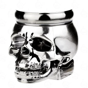 Metal Grinder "Smoking Skull" 65 mm 5-part