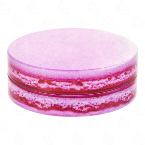 Metal Grinder "Raspberry Macaron" 63 mm 3-Part