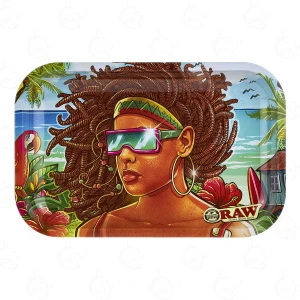 RAW Brazil Dreads Metall-Tablett 17,5 x 27,5 cm