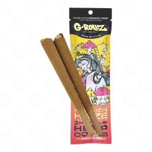 G-Rollz 2-Pack Pre-rolled Hemp Wraps - Passion Haze