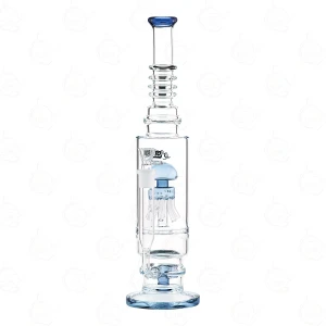 Glass Bong "JARAJTO shroombastic" 45 cm Blue