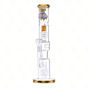 Glass Bong "Rocket Fuel" Tabun Orange - 36 cm