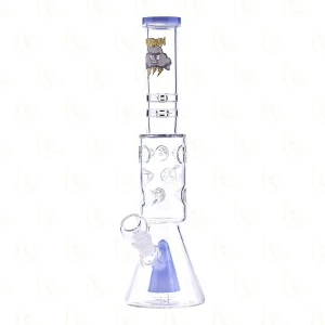 Glass Bong Tabun in Space Blue 35 cm