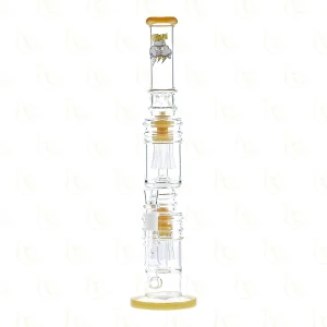 Tabun "Capsula" Yellow Glass Bong - 47cm