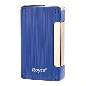 Royce Blue Copper Jet Torch Lighter