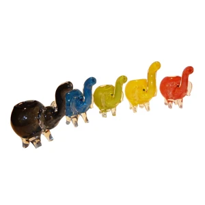 Lufka bowl SŁONIK mini 8cm | Mix kolorów