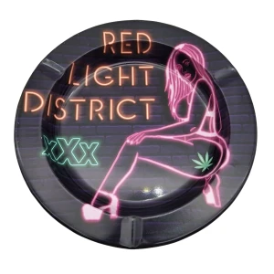 Popielniczka metalowa XXX Neon