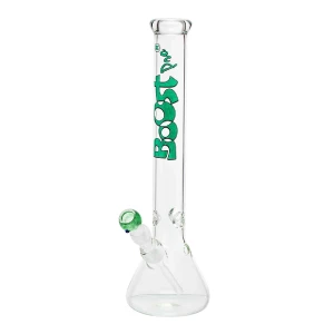 Bongo szklane lodowe zielone beaker Boost 44 cm